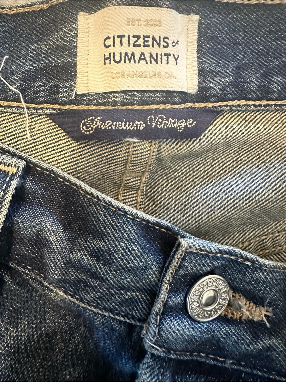 Citizens Of Humanity Ayla Wide Leg Jeans in Brielle Wash size 28 - Picture 6 of 14